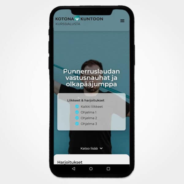 Olkapäätreenit vastusnauhoilla