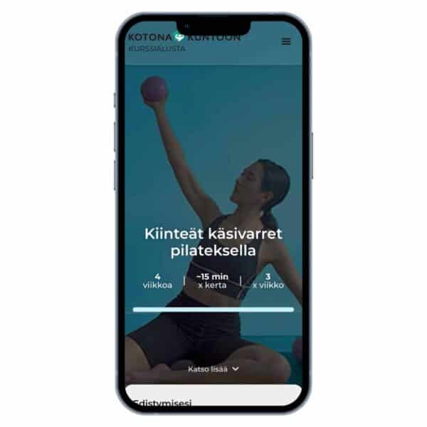 Kiinteät käsivarret pilateksella